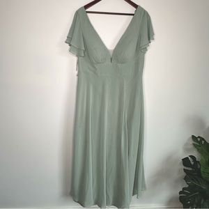 Azazie AGAVE Bridesmaid Dress Size 16